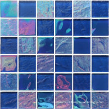 Blue Mixed Crystal Glass Mosaic for Swimming Pool Tile